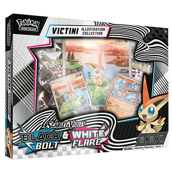 Pokémon TCG: Scarlet & Violet 10.5 - Black Bolt & White Flare Illustration Collection