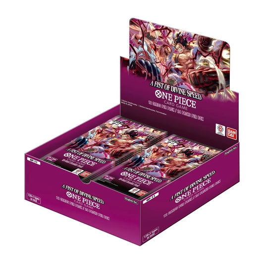 One Piece Card Game: A Fist of Divine Speed [OP-11] Booster Box (24 Packs)