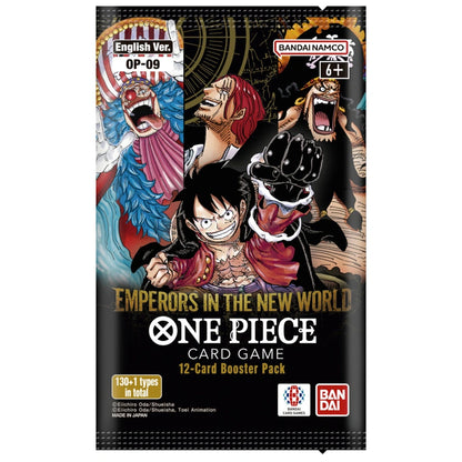 One Piece Card Game: Emperors in the New World [OP-09] Booster Box (24 Packs)
